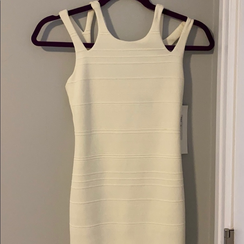 NWT lesters NYC girls bandage white dress